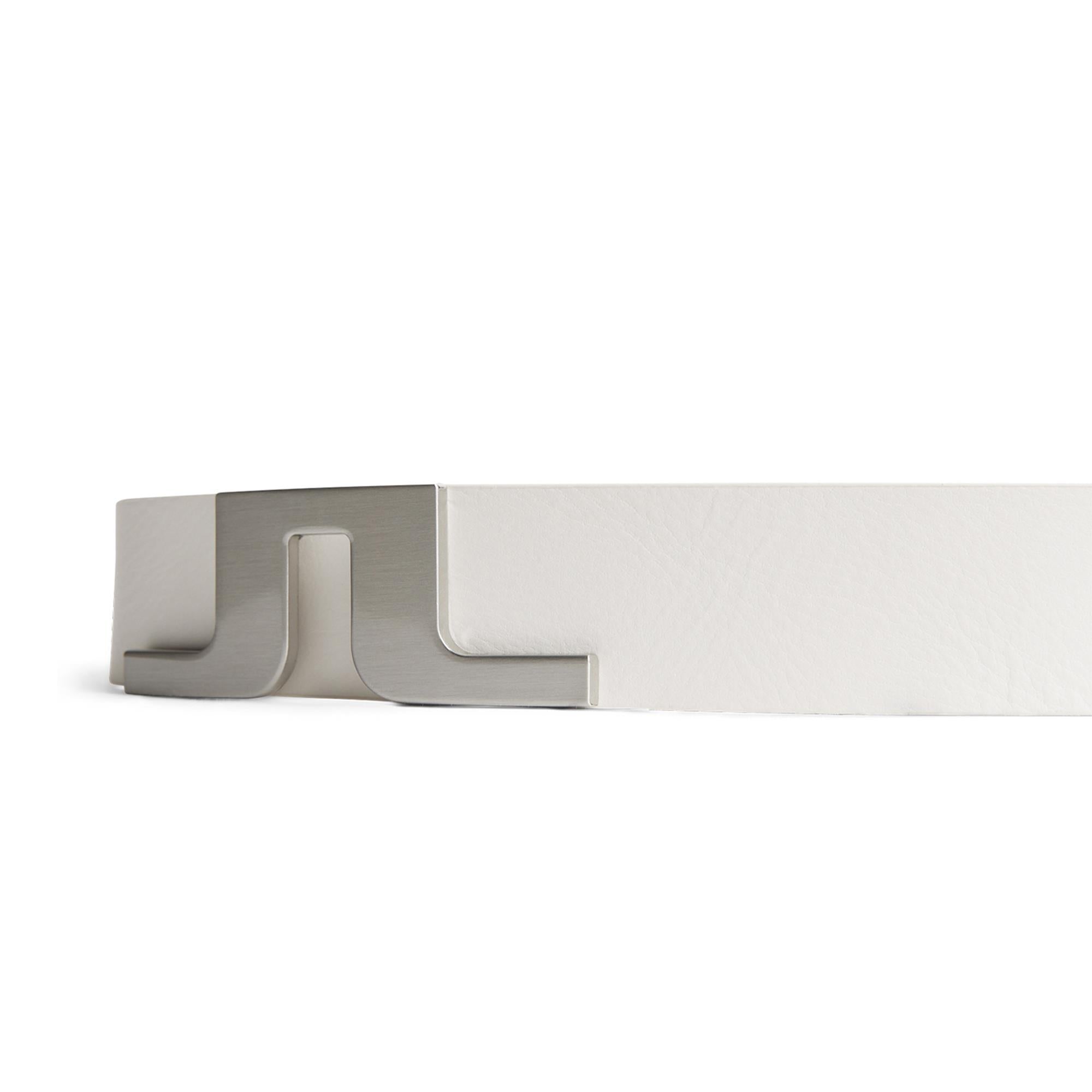 J Lindeberg Bridge Mens Belt White